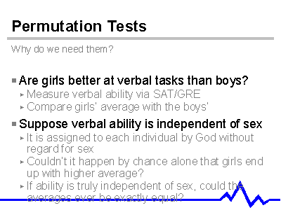 Permutation Tests